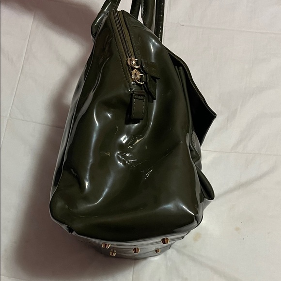 Paolo Masi Dark Green Shoulder Bag - Picture 6 of 16